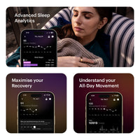 Ultrahuman Ring AIR - No App Subscription, Smart Ring, Size First with Sizing Kit, Sleep Tracker, Track Recovery, Fitness Tracker