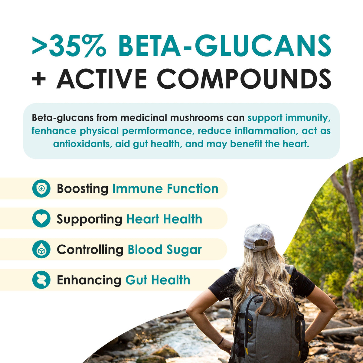 Turkey Tail Mushroom Tablets