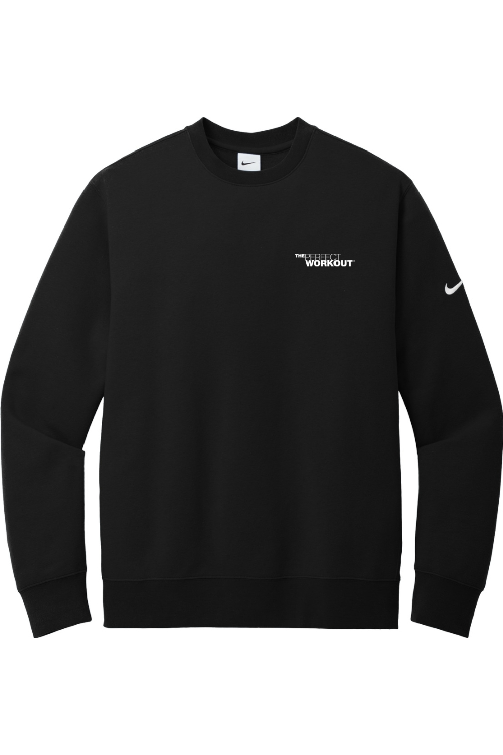 Nike Club Fleece Sleeve Swoosh Crew