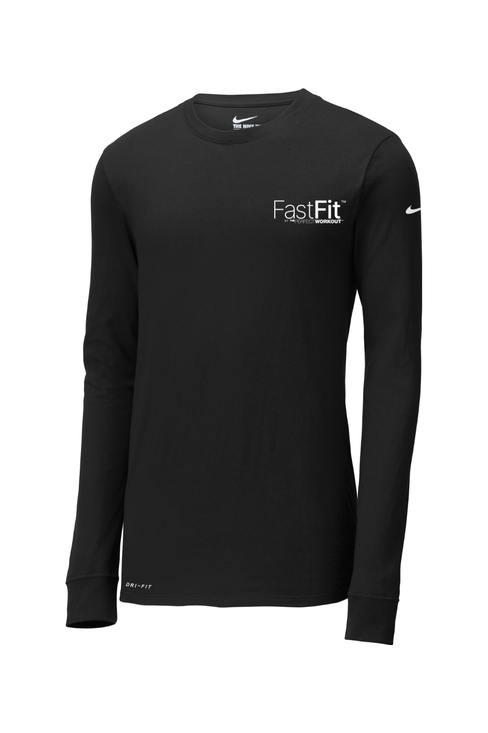 Nike Dri-FIT Cotton/Poly Long Sleeve Tee - FastFit
