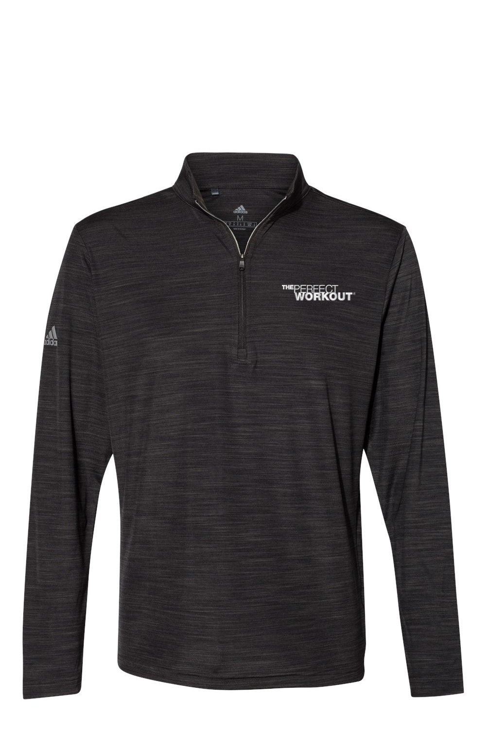 Adidas Lightweight Mélange Quarter-Zip Pullover