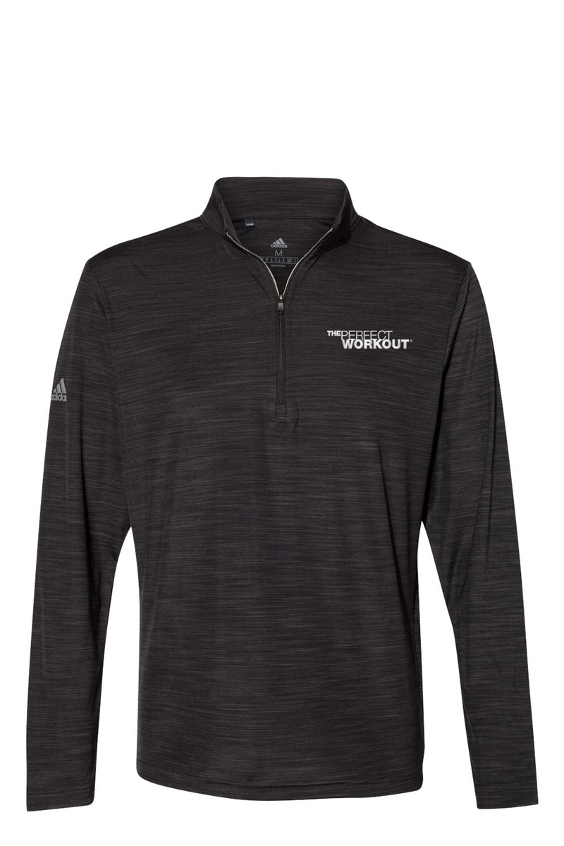 Adidas Lightweight Mélange Quarter-Zip Pullover